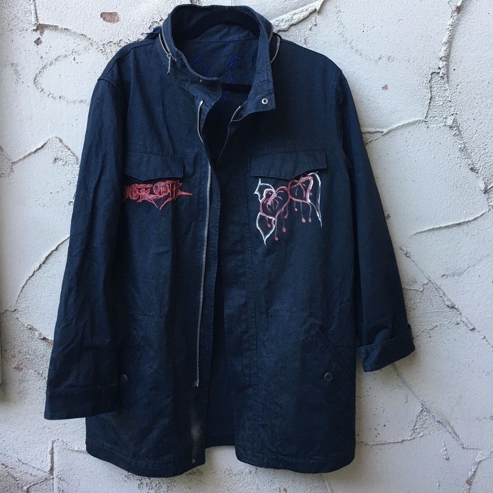 A.P.C Sequin Angel Wings Coat Size S - Picture 2 of 11